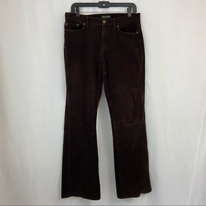 Brown Corduroy Flares